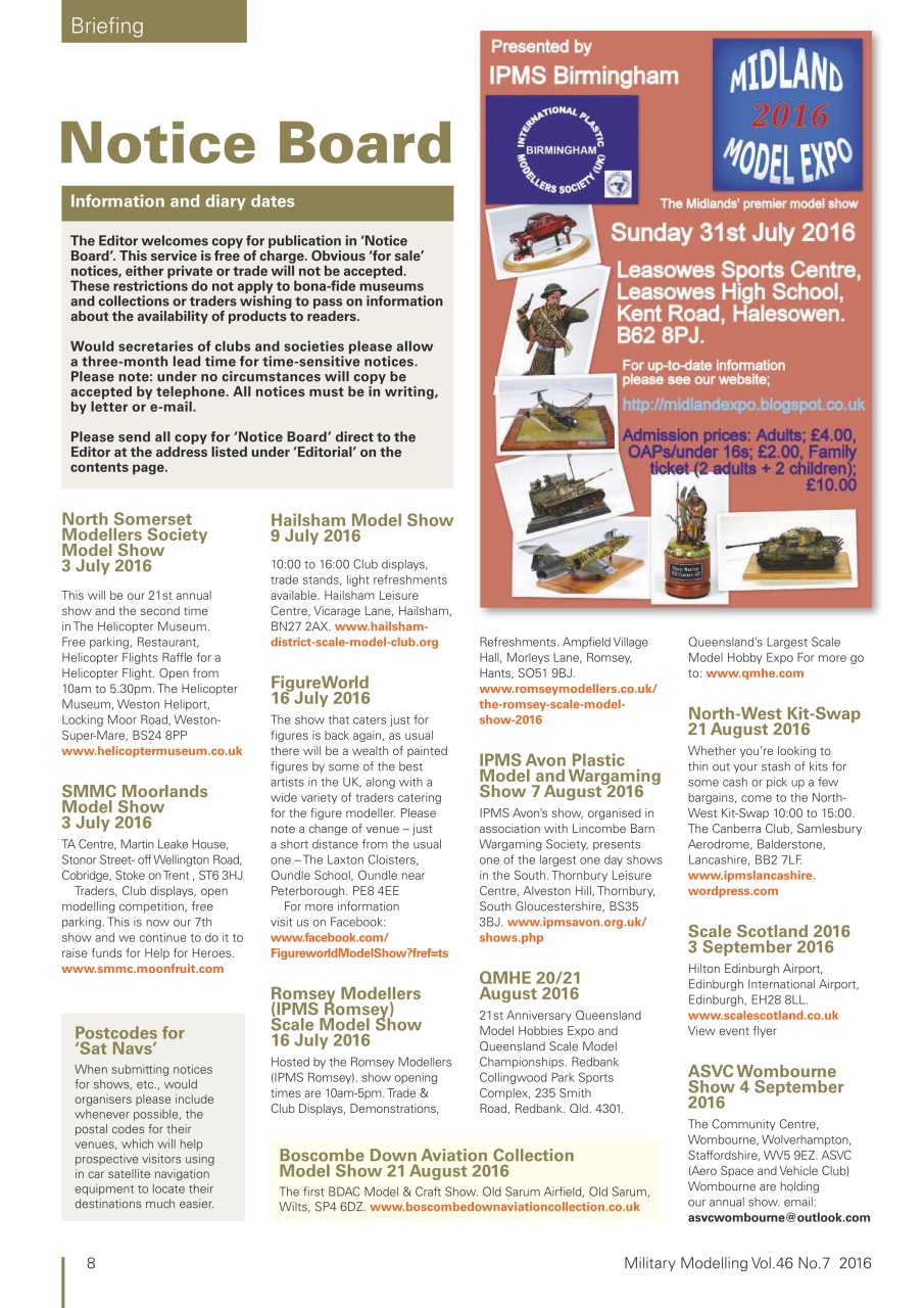 Military Modelling International Magazine Preview Pages
