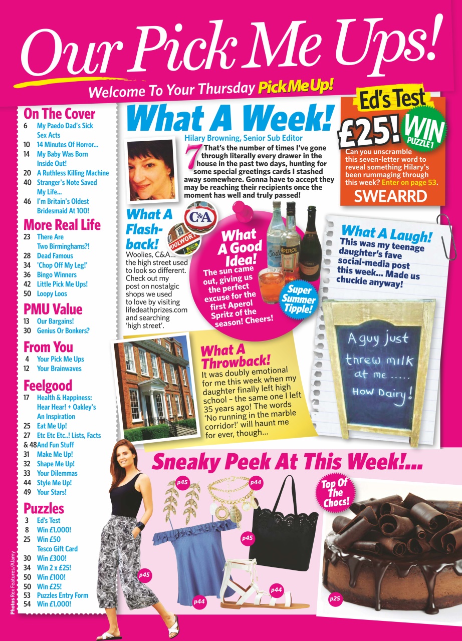 Pick Me Up Preview Pages