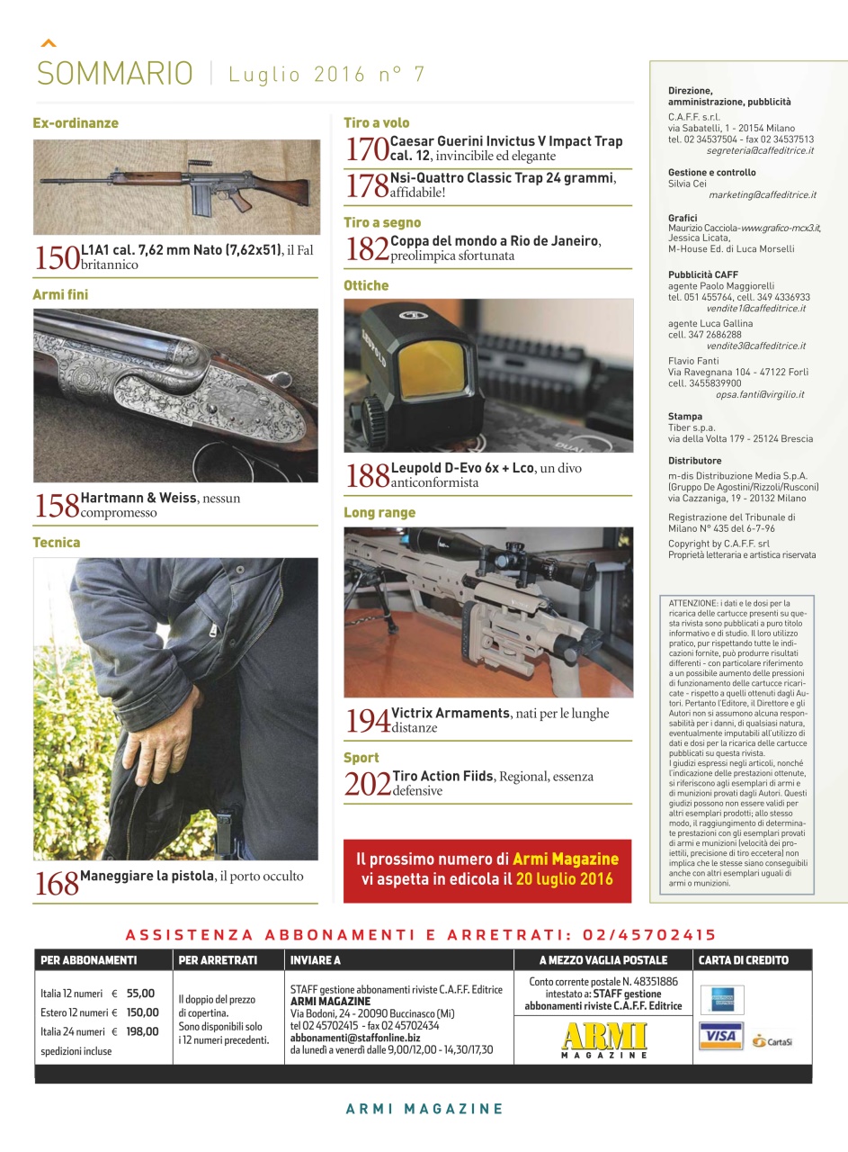 ARMI MAGAZINE Preview Pages