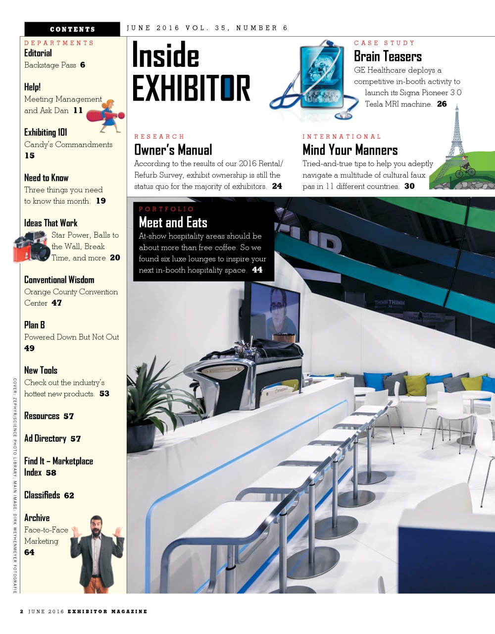 EXHIBITOR Magazine Preview Pages