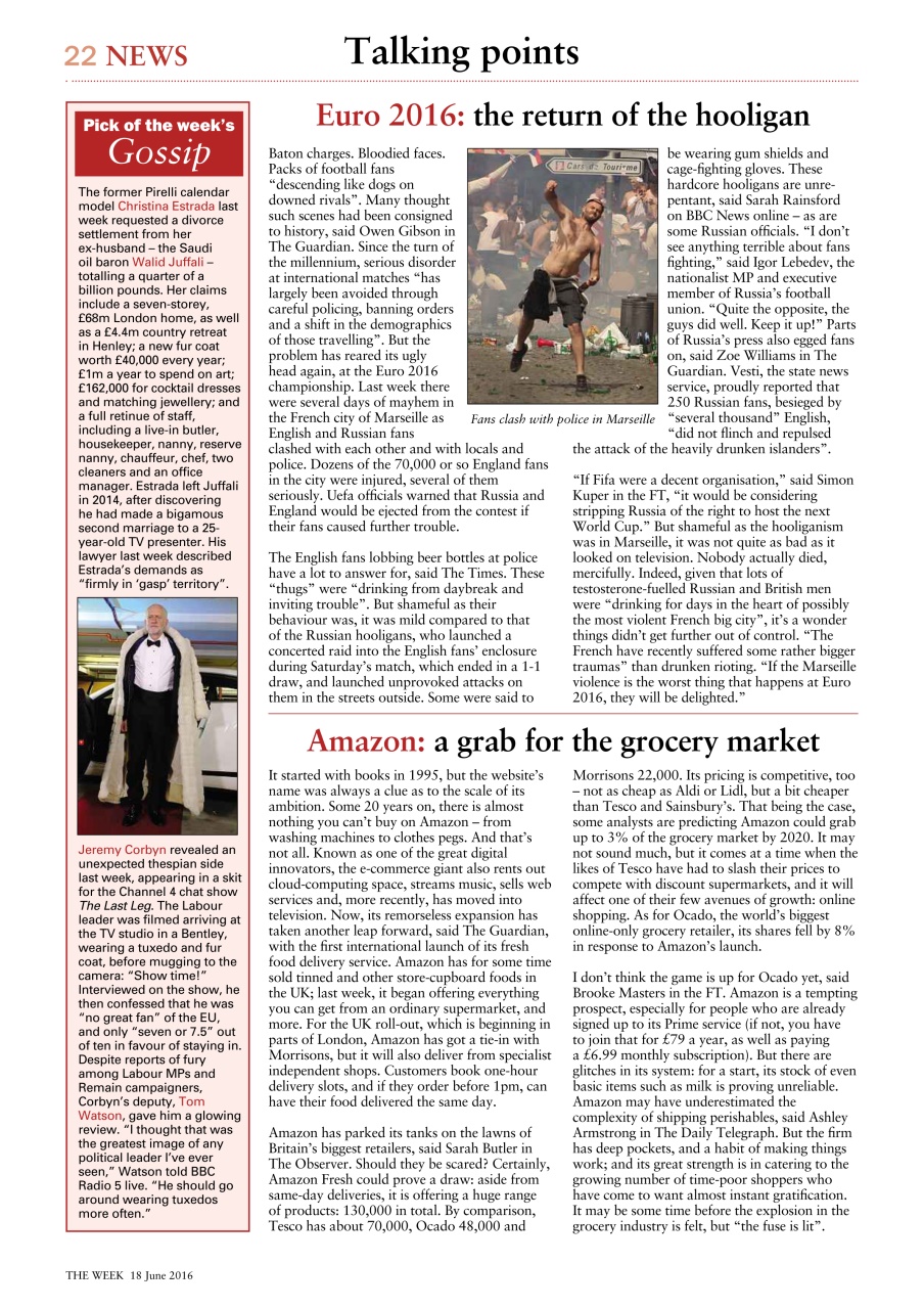 The Week Preview Pages