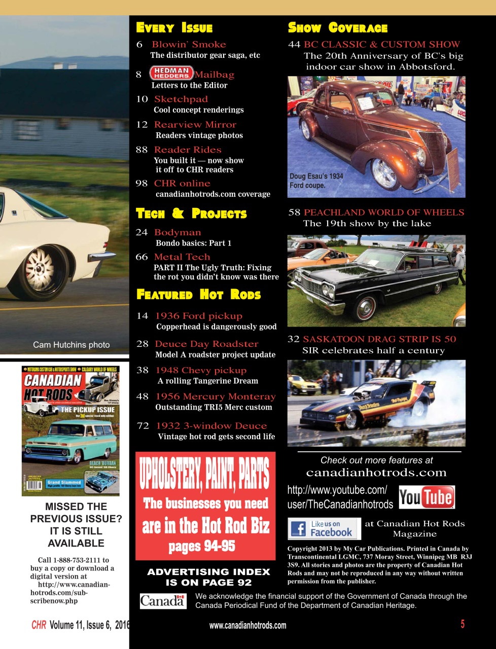 Canadian Hot Rods Preview Pages