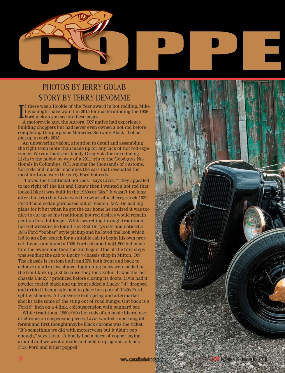 Canadian Hot Rods Preview Pages