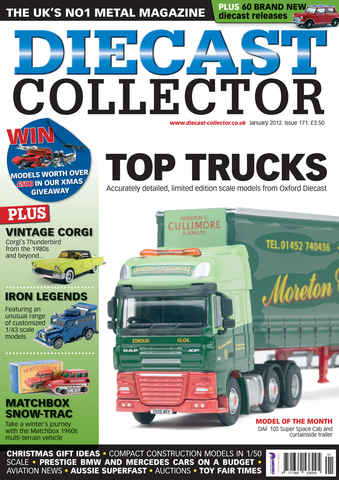 Diecast Collector issue January 2012