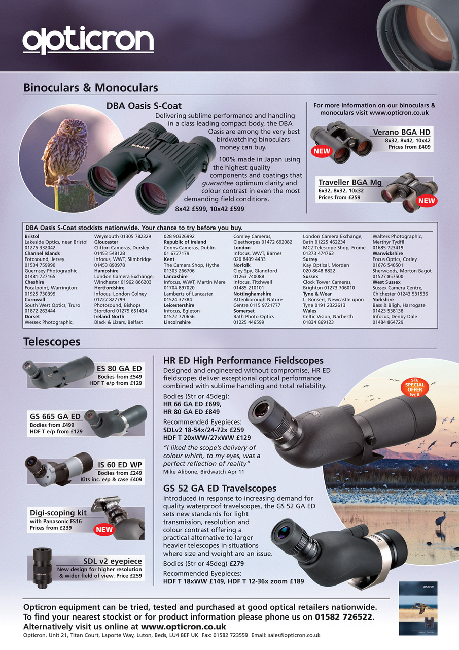 Birdwatch Magazine Preview Pages