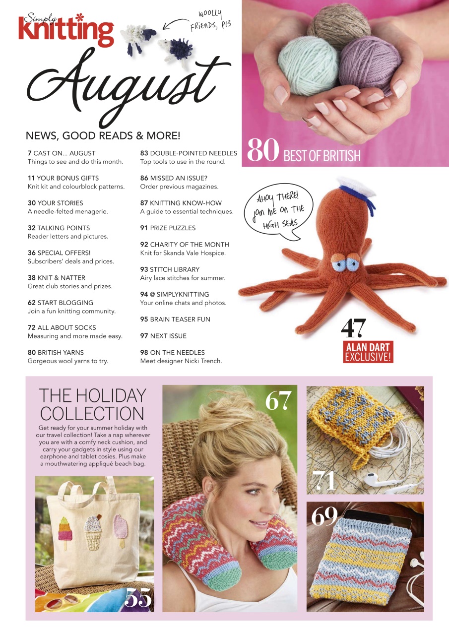 Simply Knitting Preview Pages