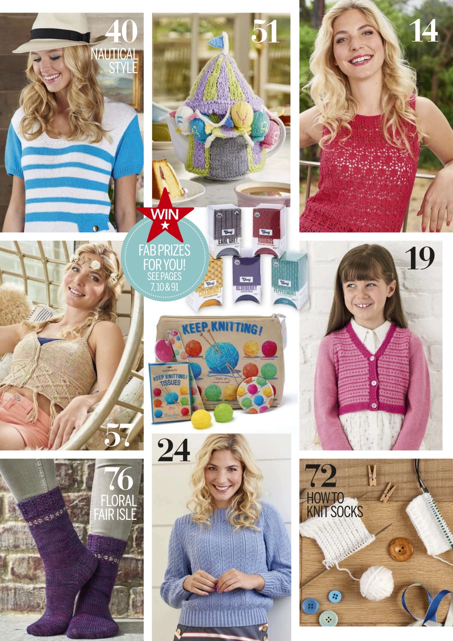 Simply Knitting Preview Pages