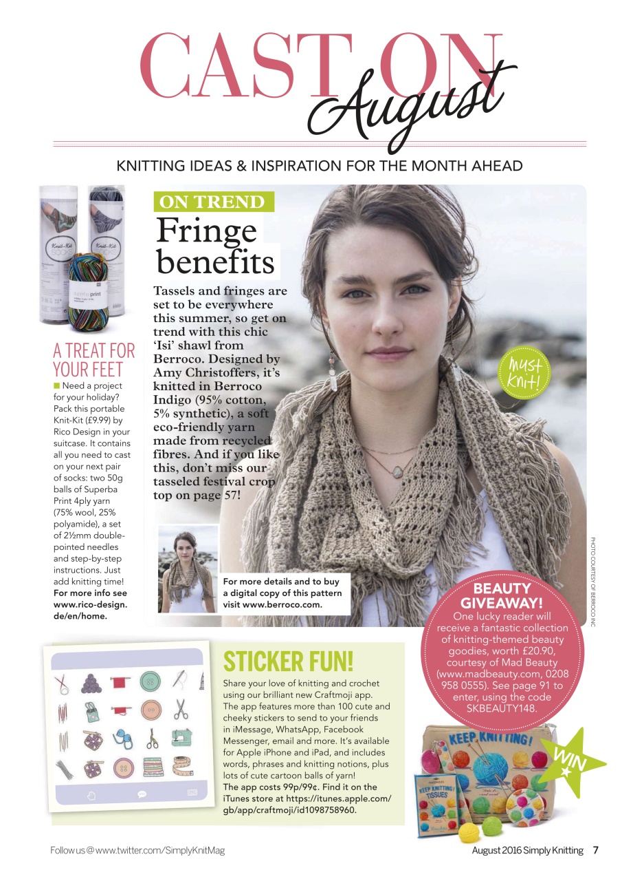 Simply Knitting Preview Pages