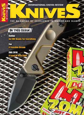 KNIVES INTERNATIONAL issue Giugno 2016