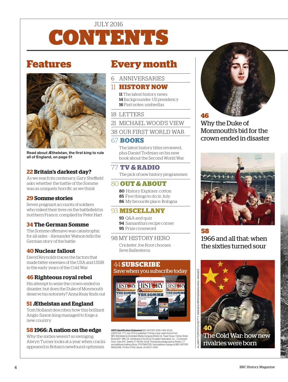 History Extra Magazine Preview Pages