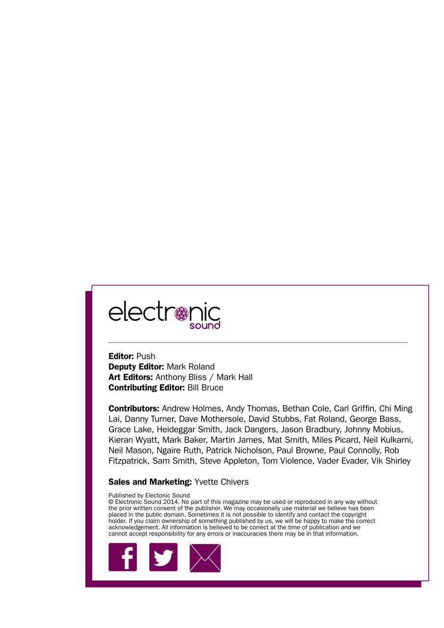Electronic Sound Preview Pages
