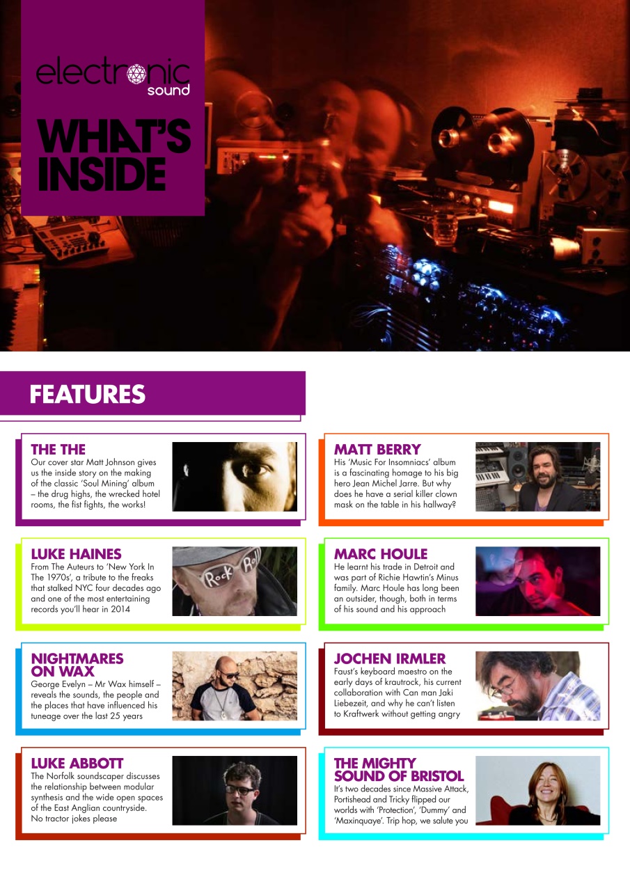 Electronic Sound Preview Pages