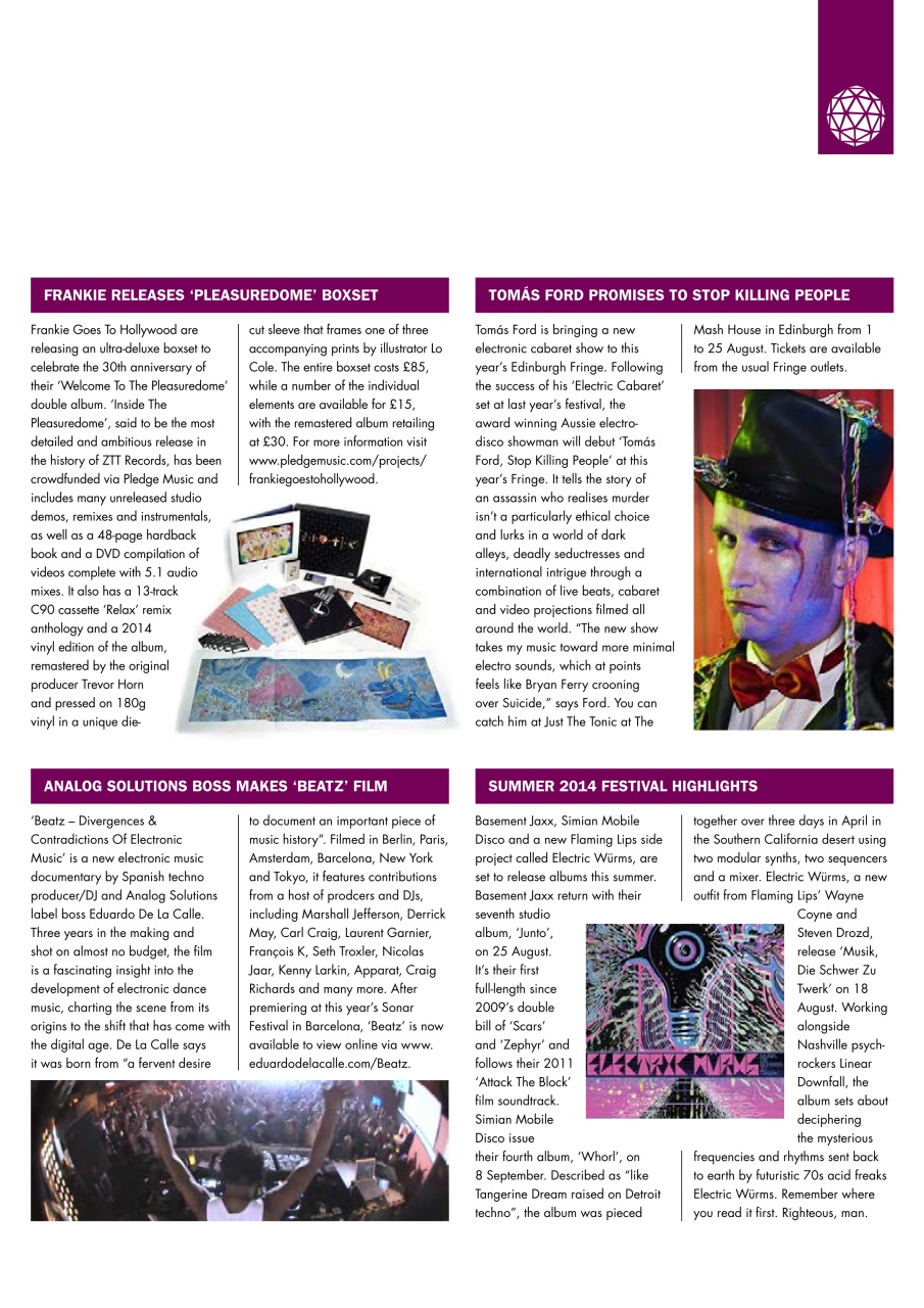 Electronic Sound Preview Pages