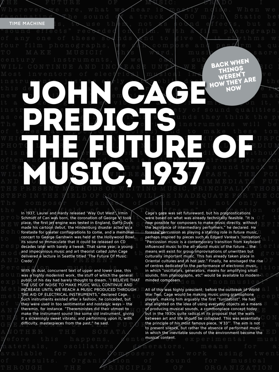 Electronic Sound Preview Pages