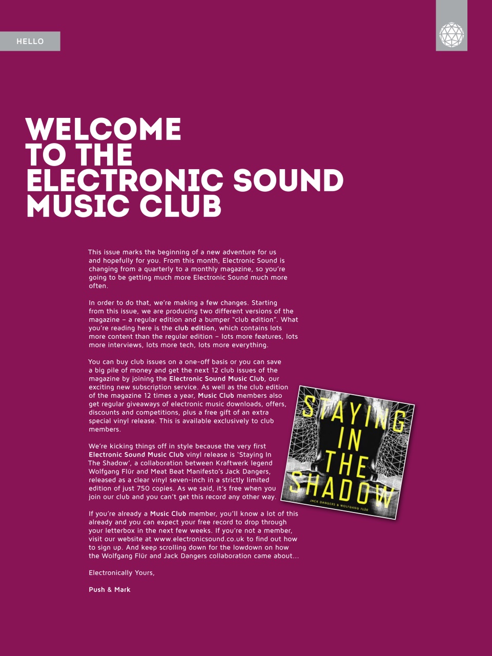 Electronic Sound Preview Pages