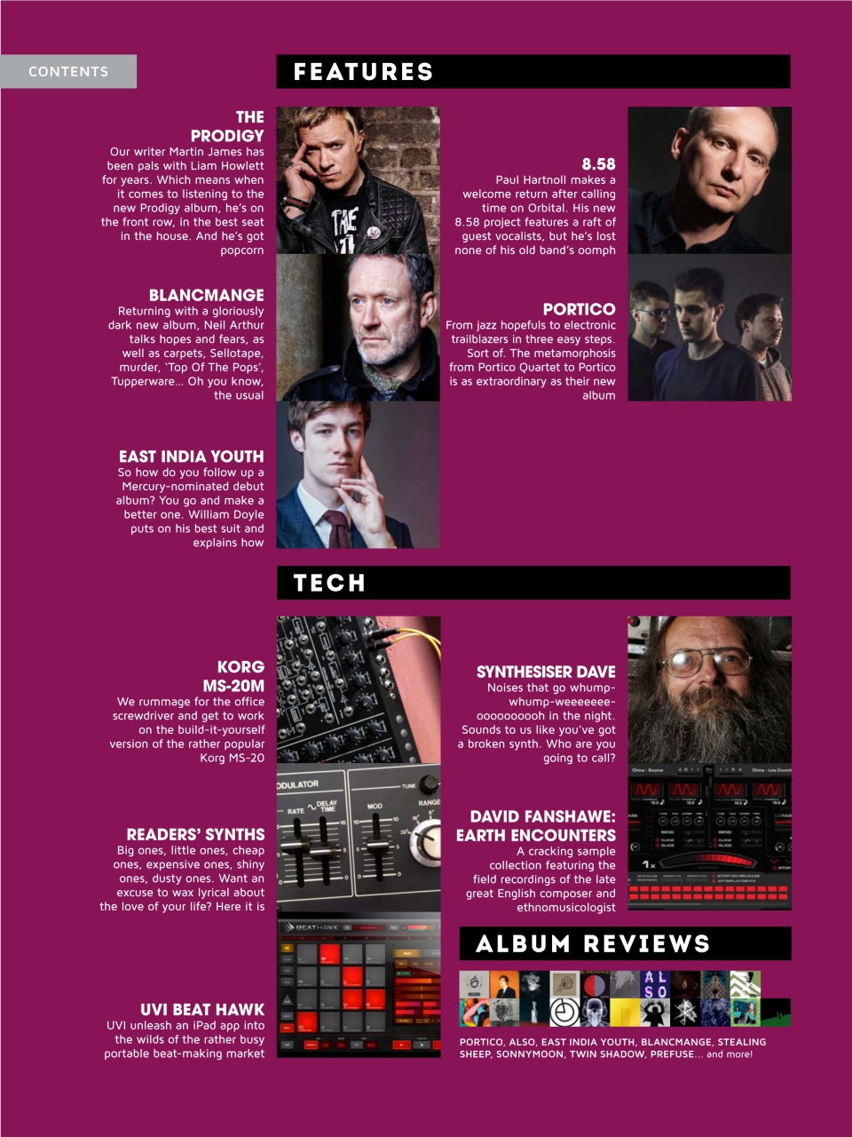 Electronic Sound Preview Pages