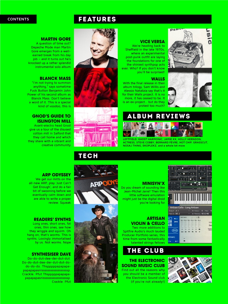 Electronic Sound Preview Pages