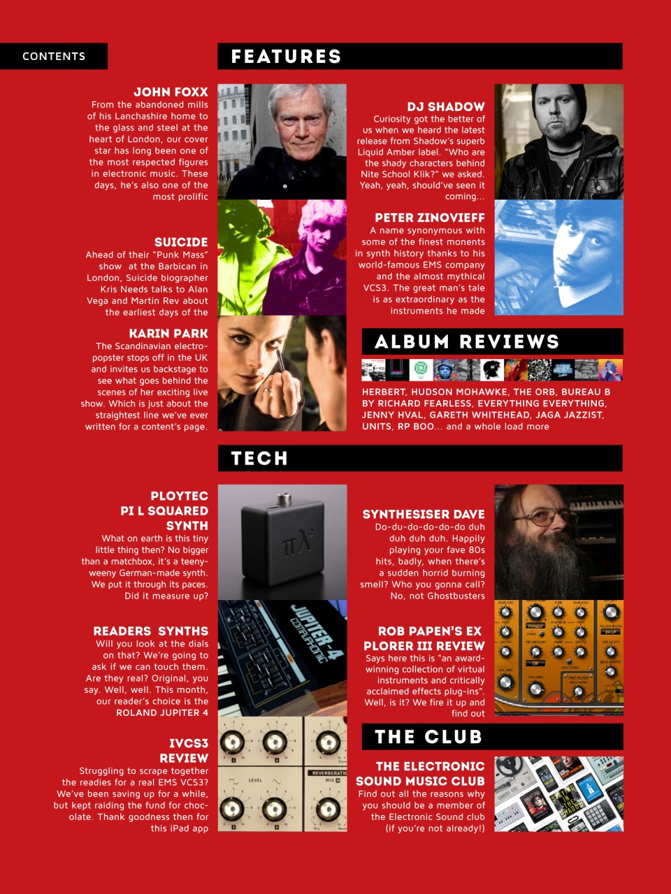 Electronic Sound Preview Pages