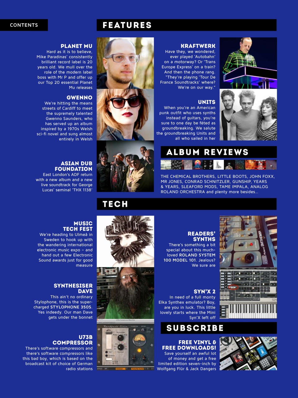 Electronic Sound Preview Pages
