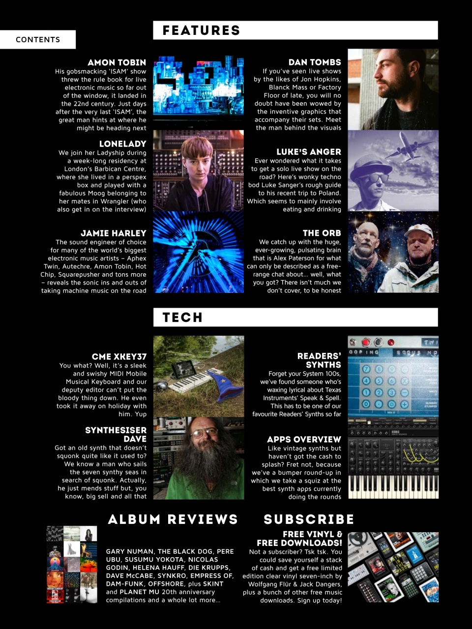 Electronic Sound Preview Pages