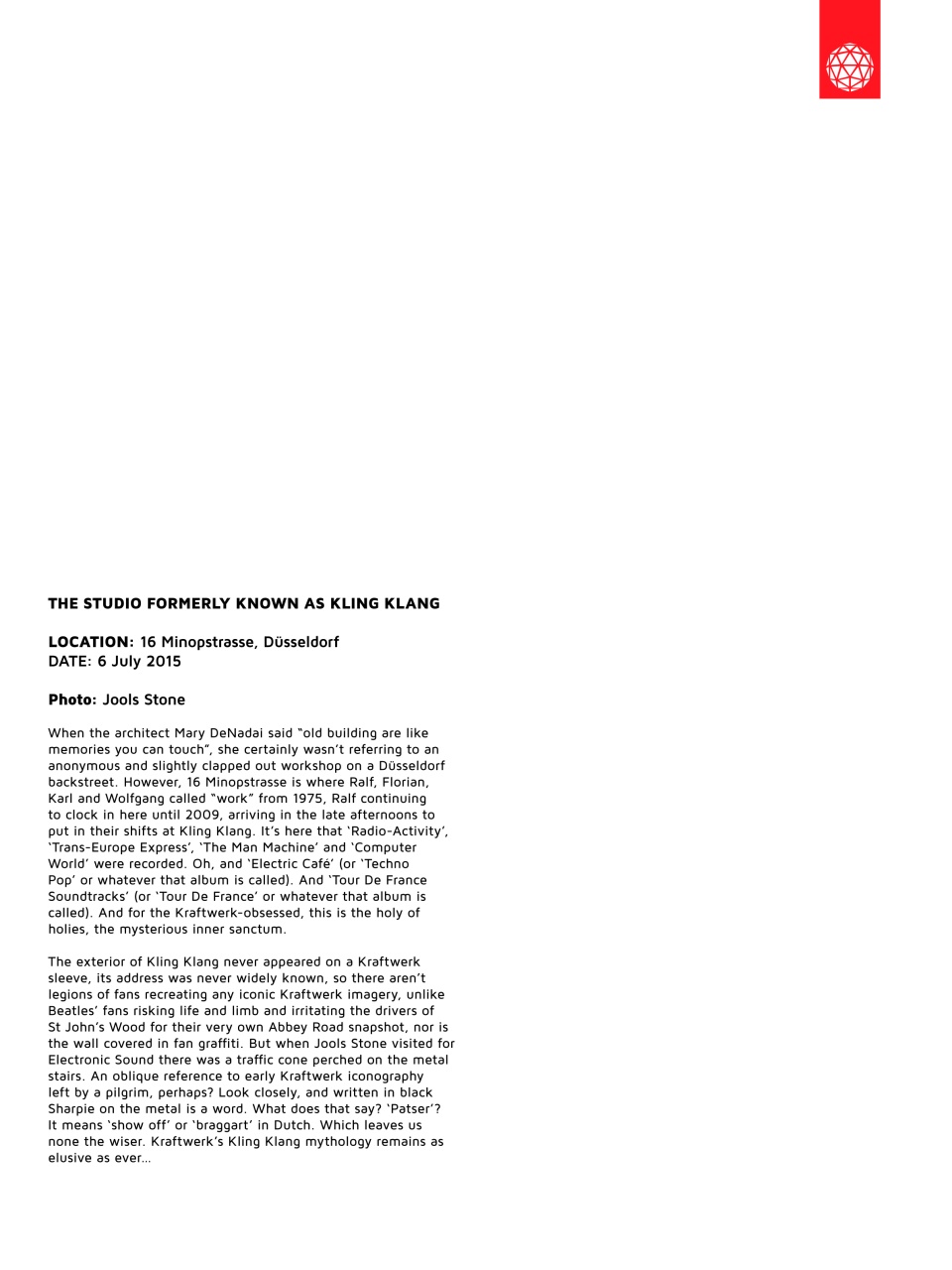 Electronic Sound Preview Pages