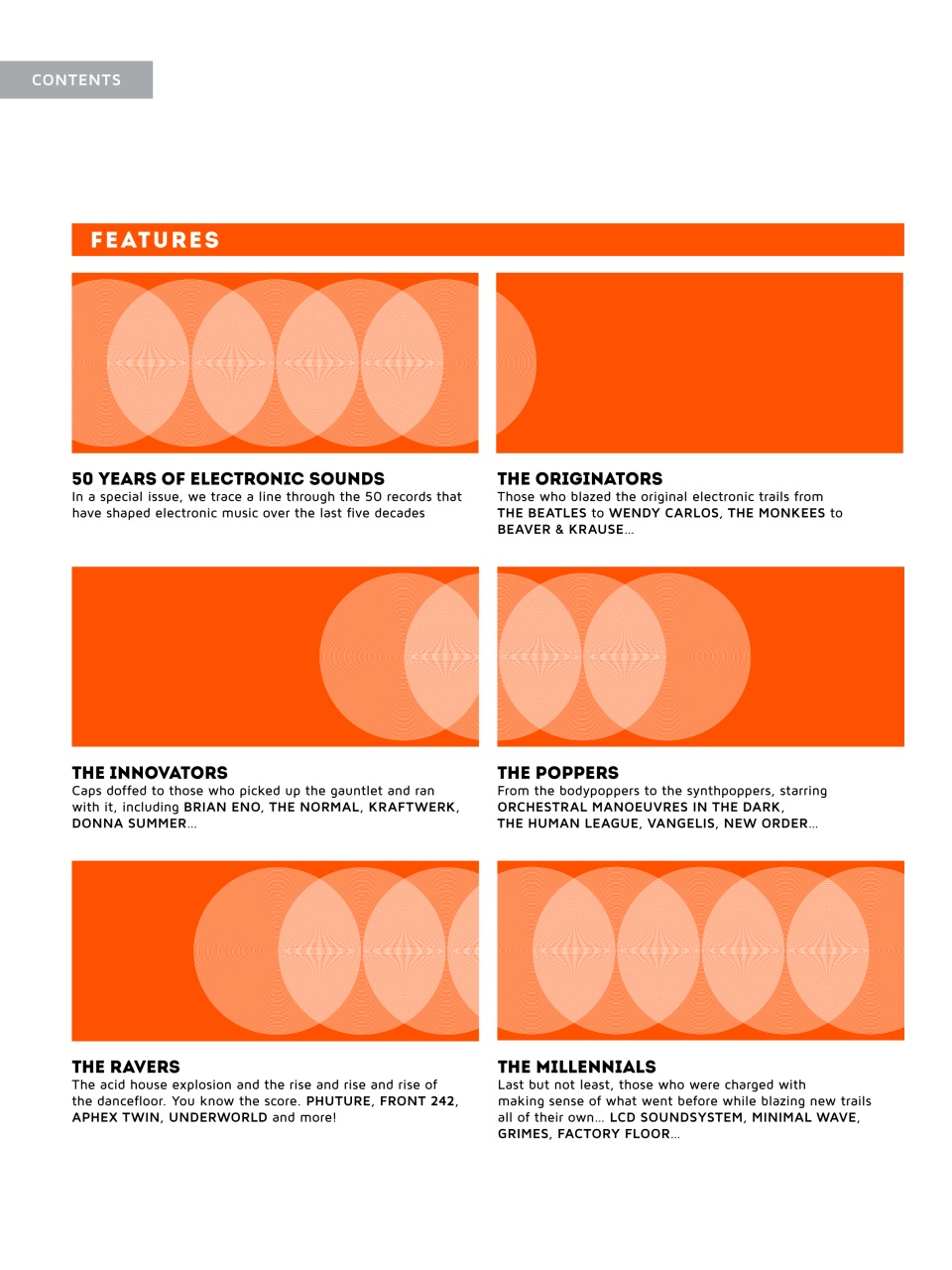Electronic Sound Preview Pages