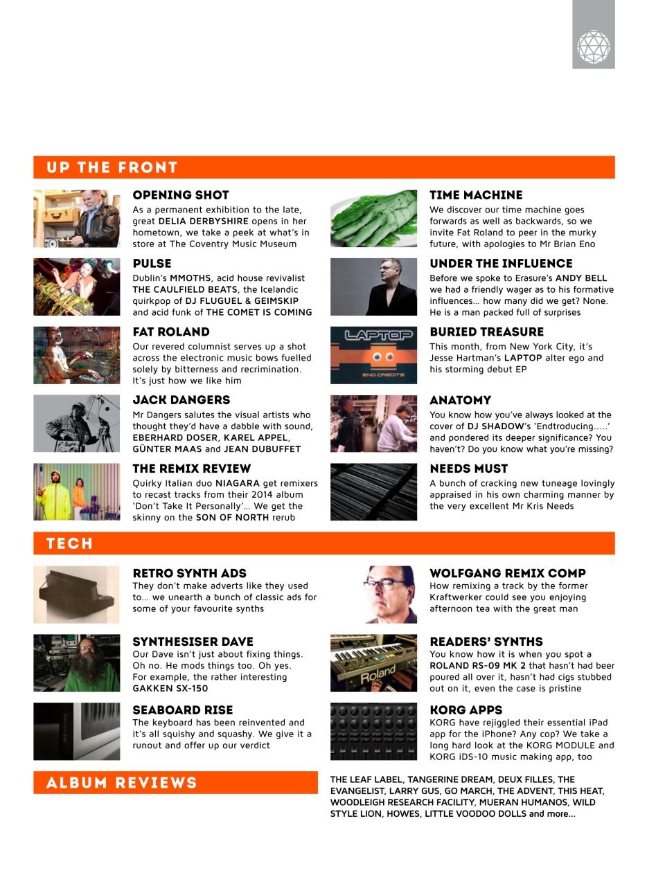 Electronic Sound Preview Pages