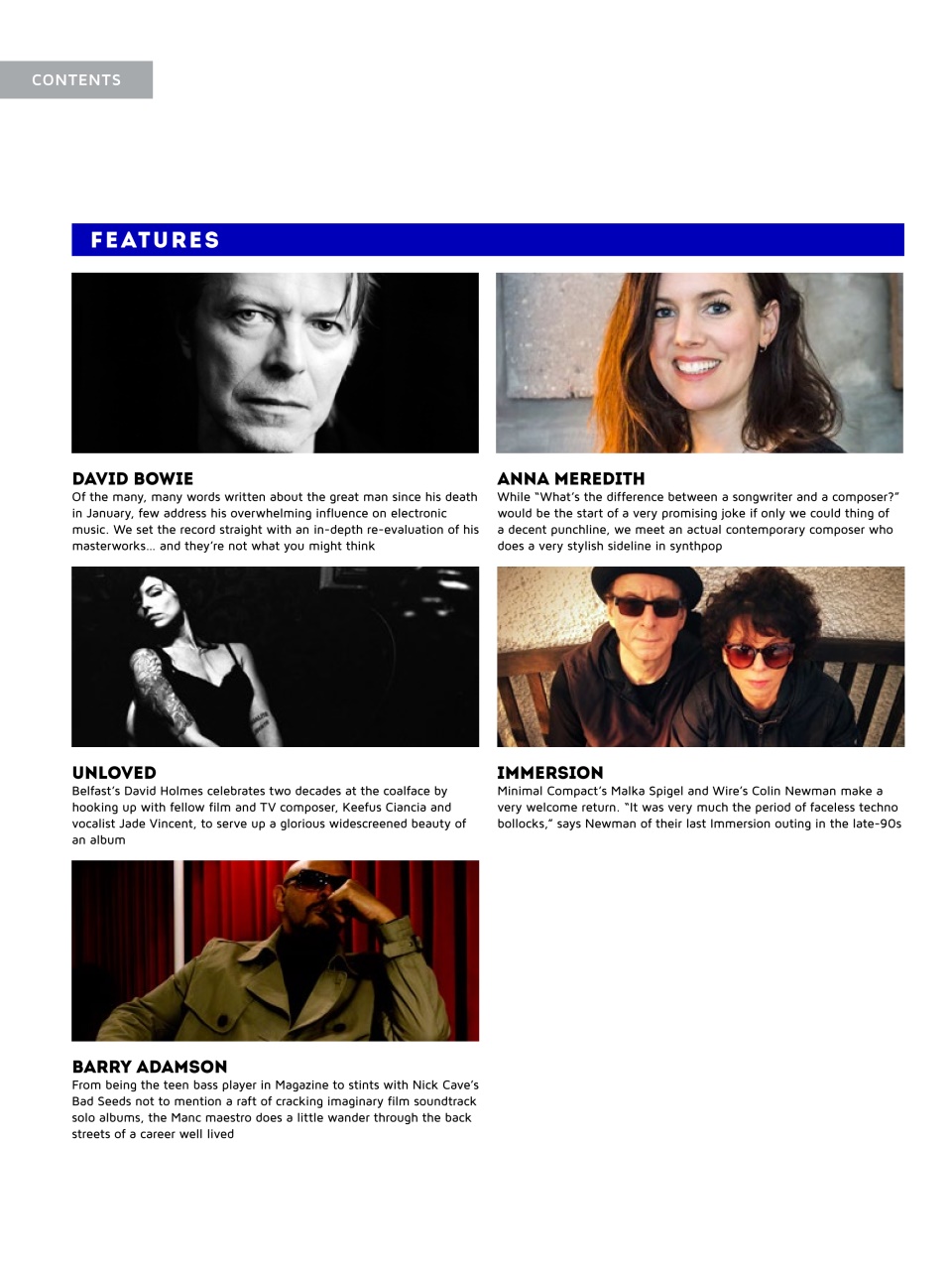 Electronic Sound Preview Pages