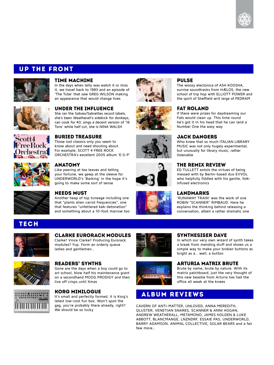 Electronic Sound Preview Pages
