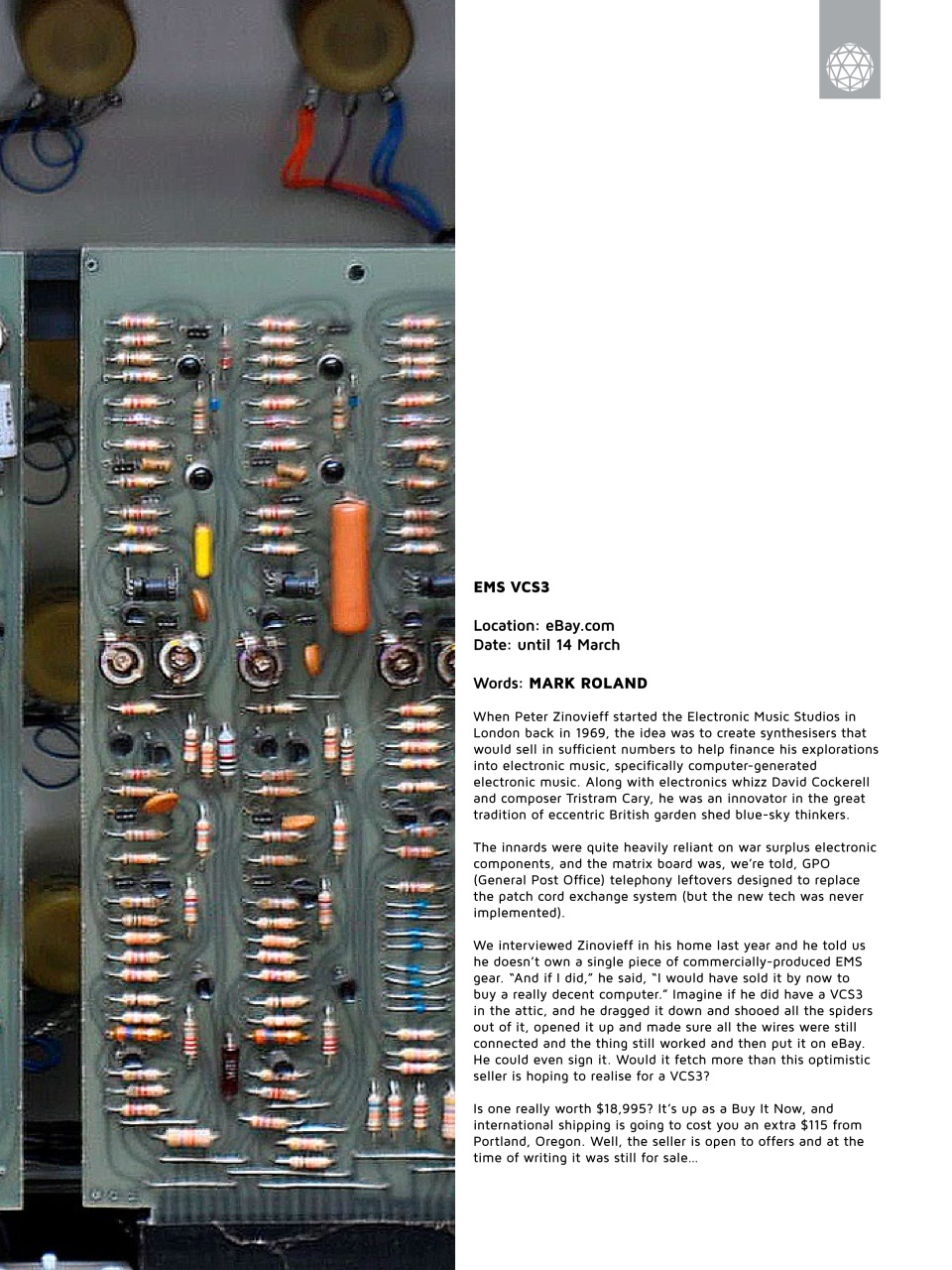 Electronic Sound Preview Pages