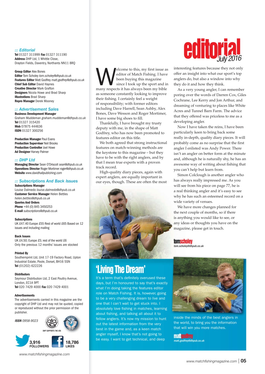 Match Fishing Preview Pages