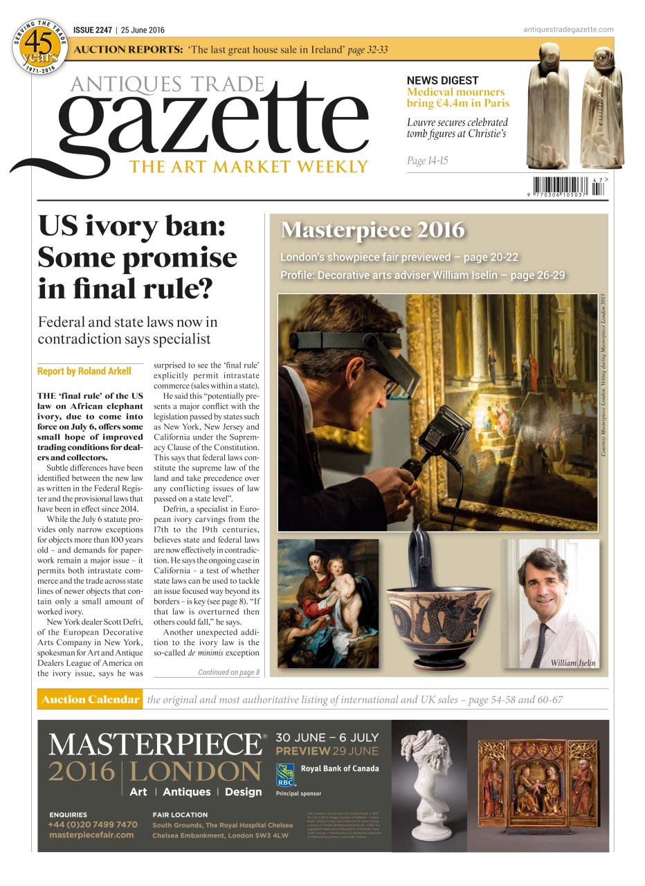 Antiques Trade Gazette Preview Pages
