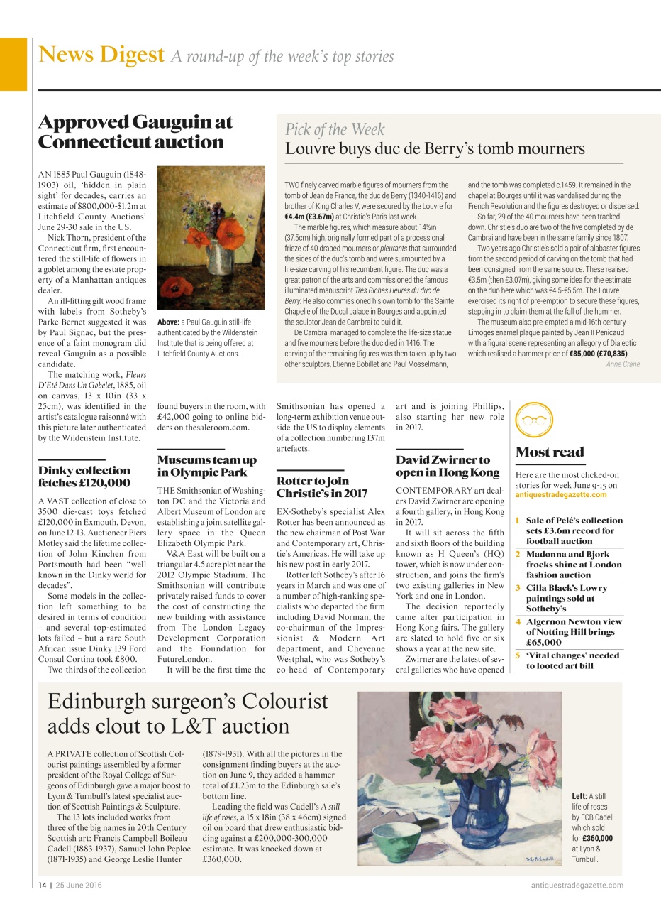 Antiques Trade Gazette Preview Pages