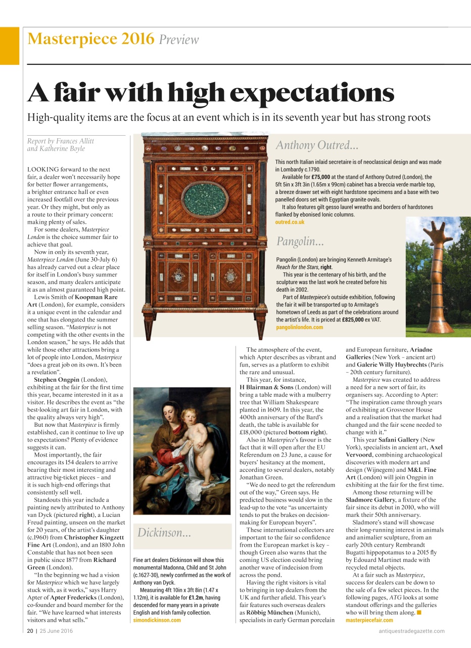 Antiques Trade Gazette Preview Pages