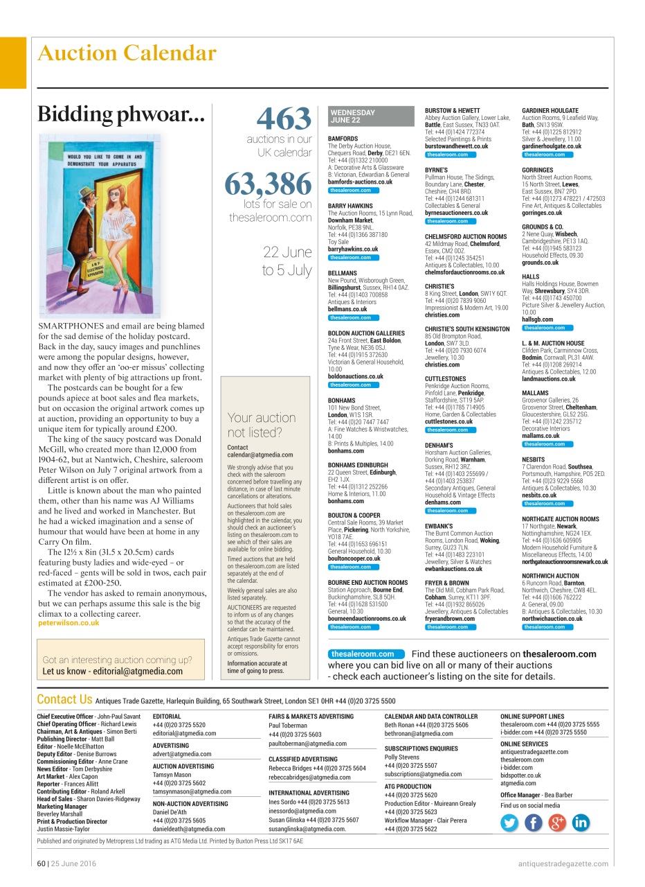 Antiques Trade Gazette Preview Pages