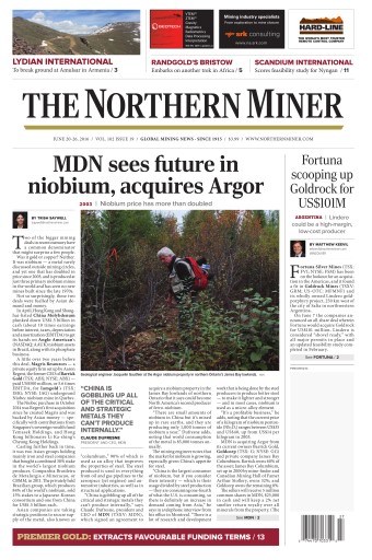 The Northern Miner issue 