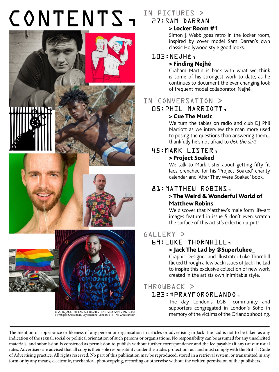 Jack The Lad Magazine Preview Pages