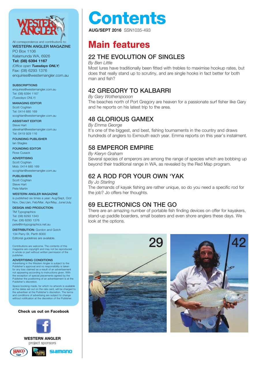 Western Angler Preview Pages