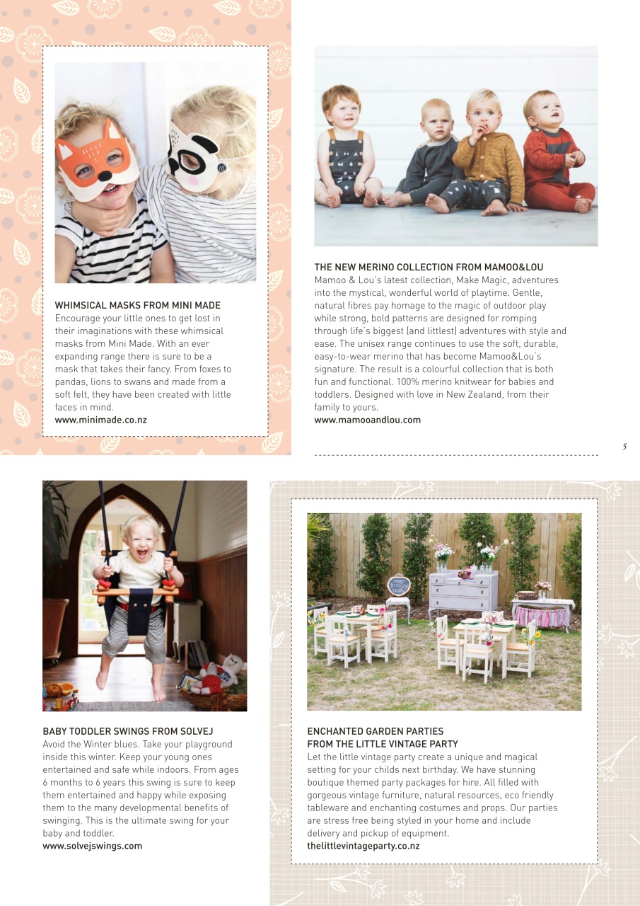 The Natural Parent Magazine Preview Pages