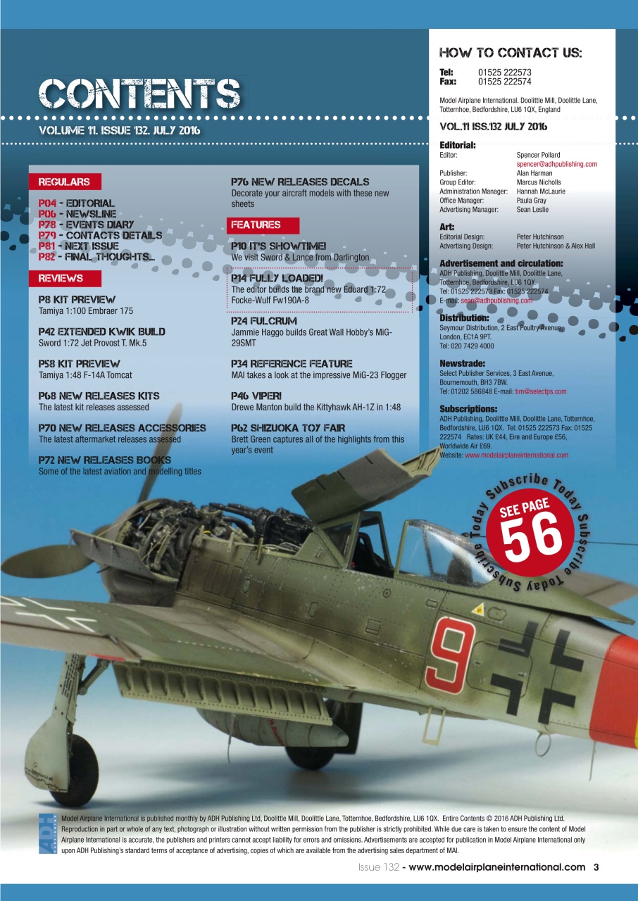 Model Airplane International Preview Pages