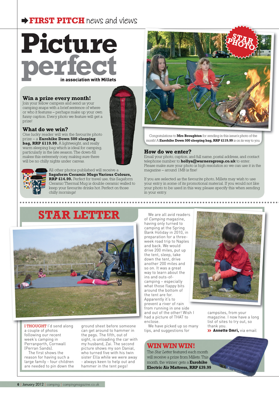 Camping Preview Pages