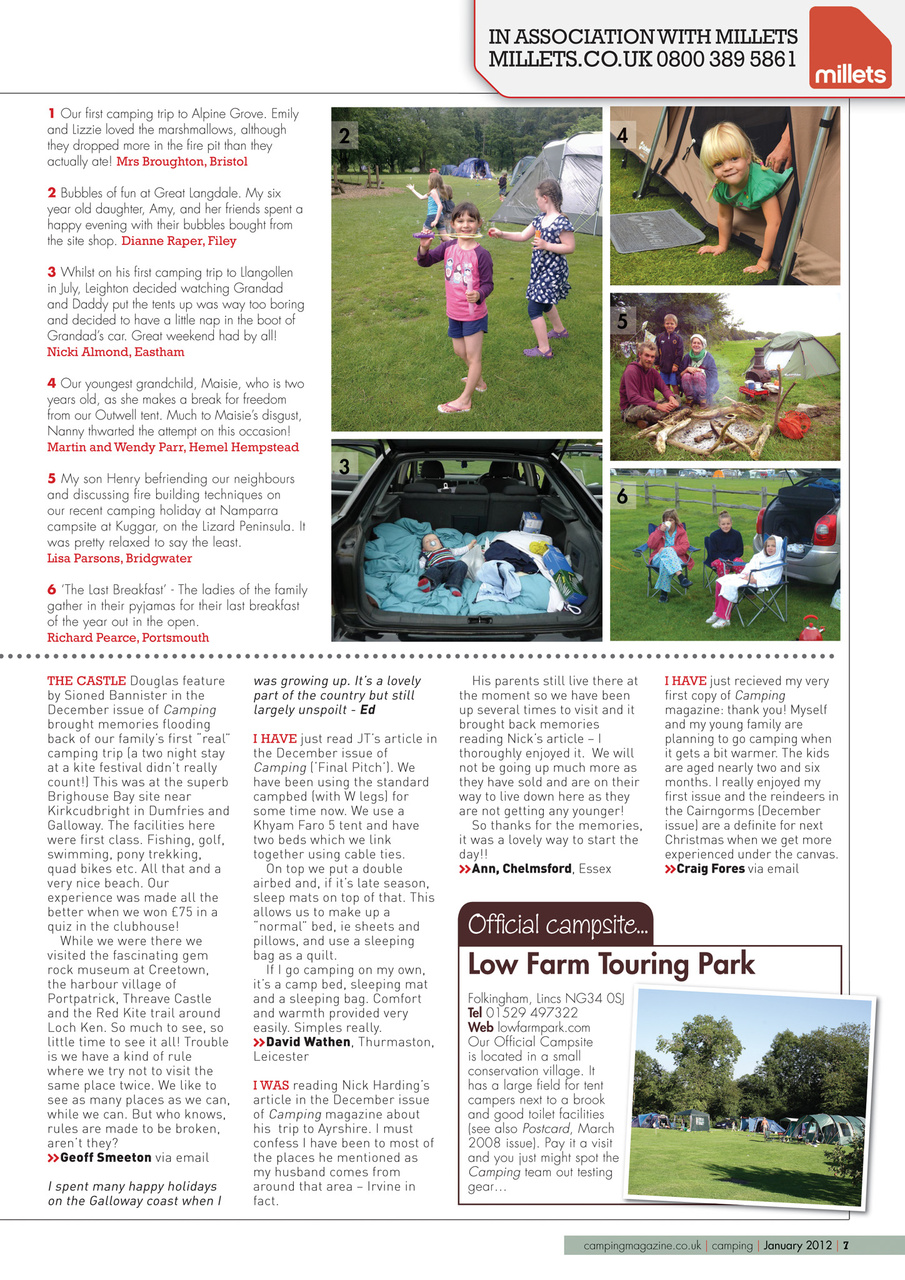 Camping Preview Pages