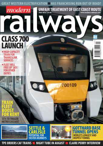 Modern Railways issue July 2016