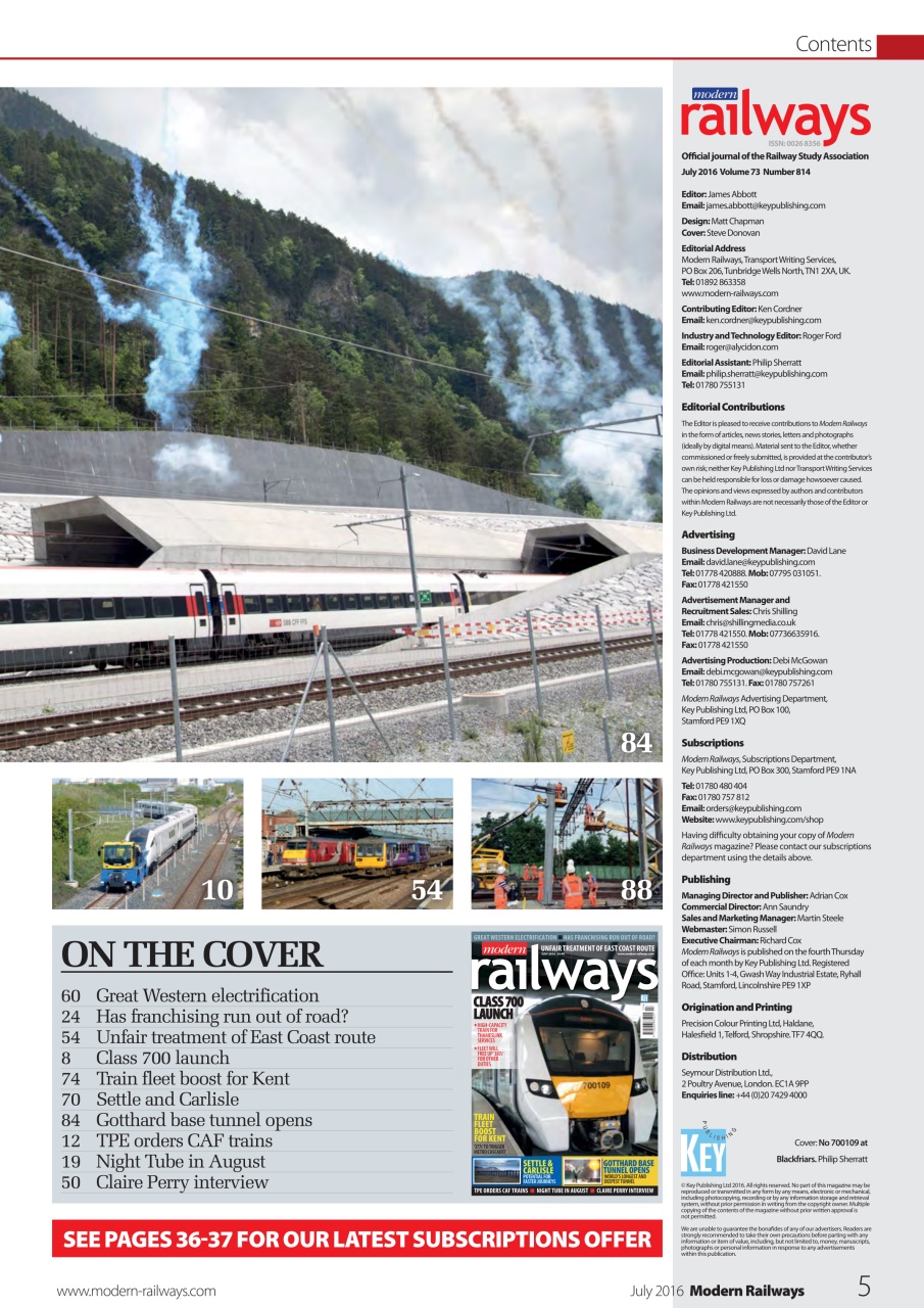 Modern Railways Preview Pages