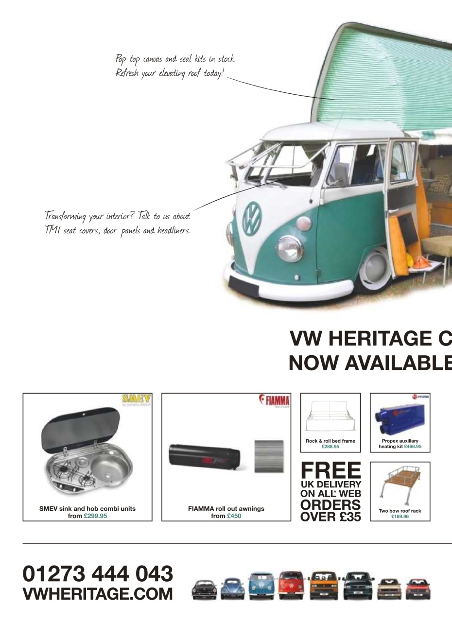 VW Camper Preview Pages