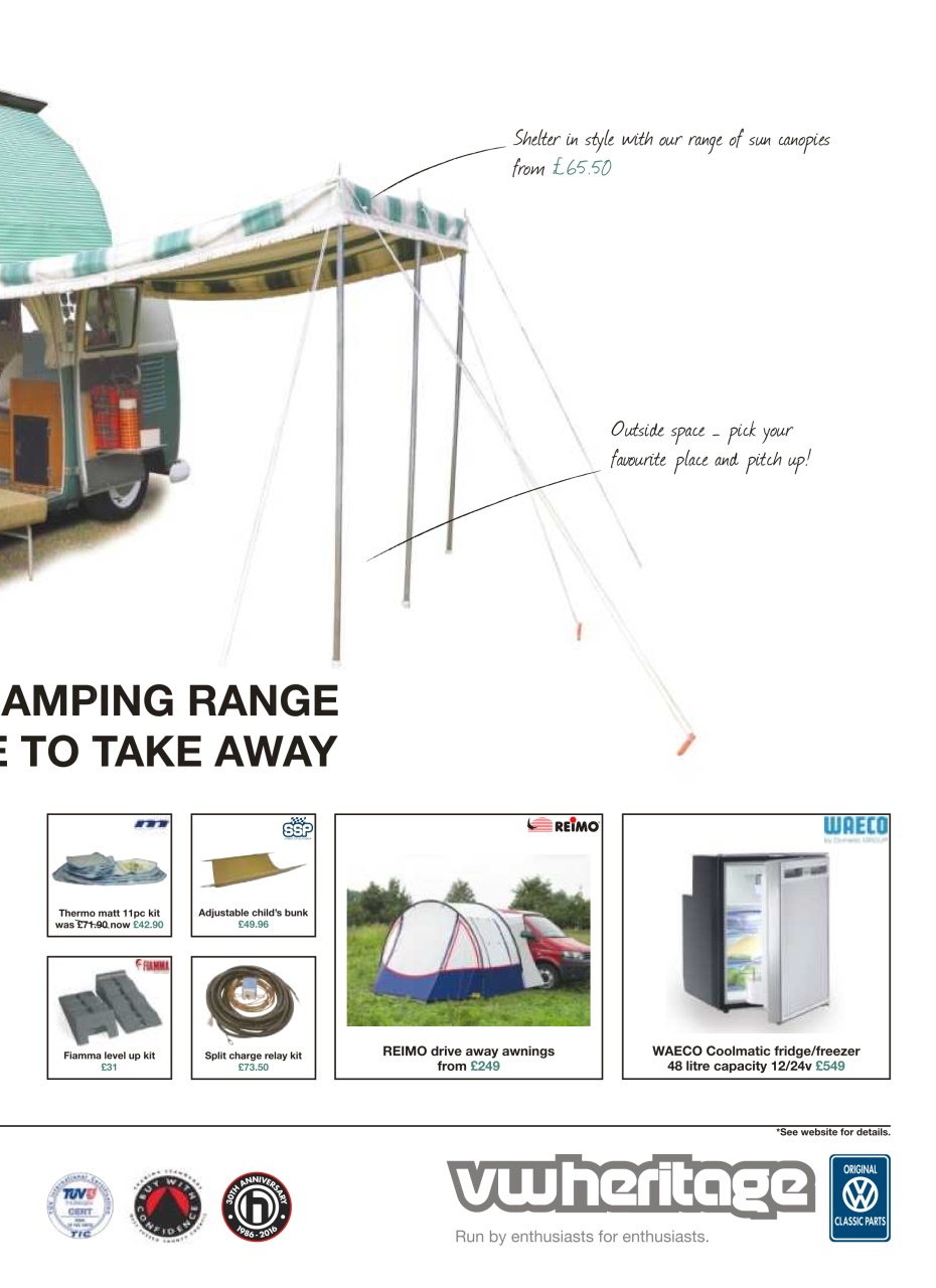 VW Camper Preview Pages