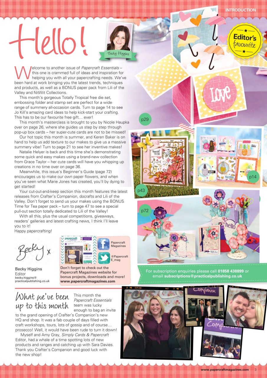 Papercraft Essentials Preview Pages