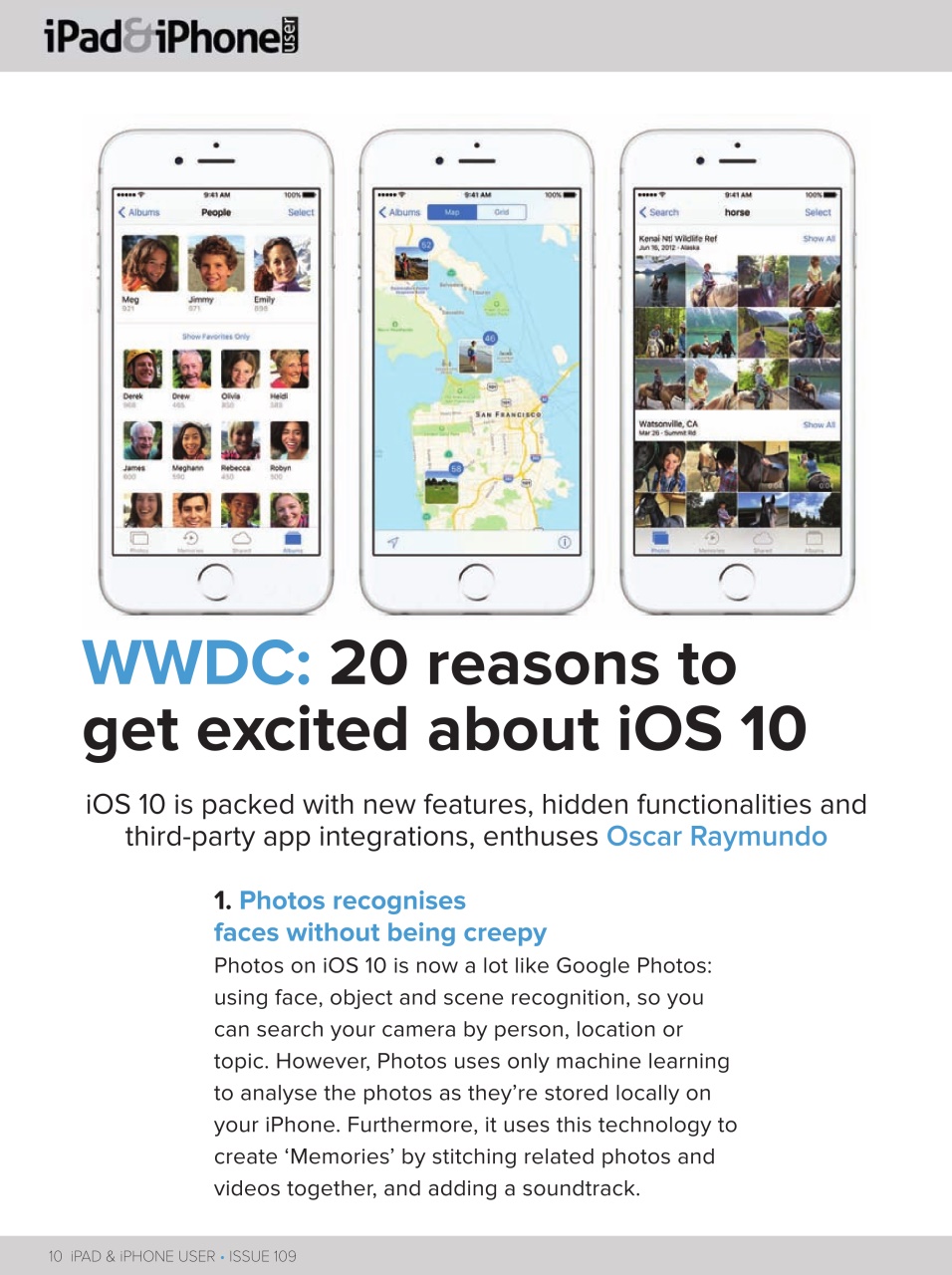 iPad and iPhone User Preview Pages