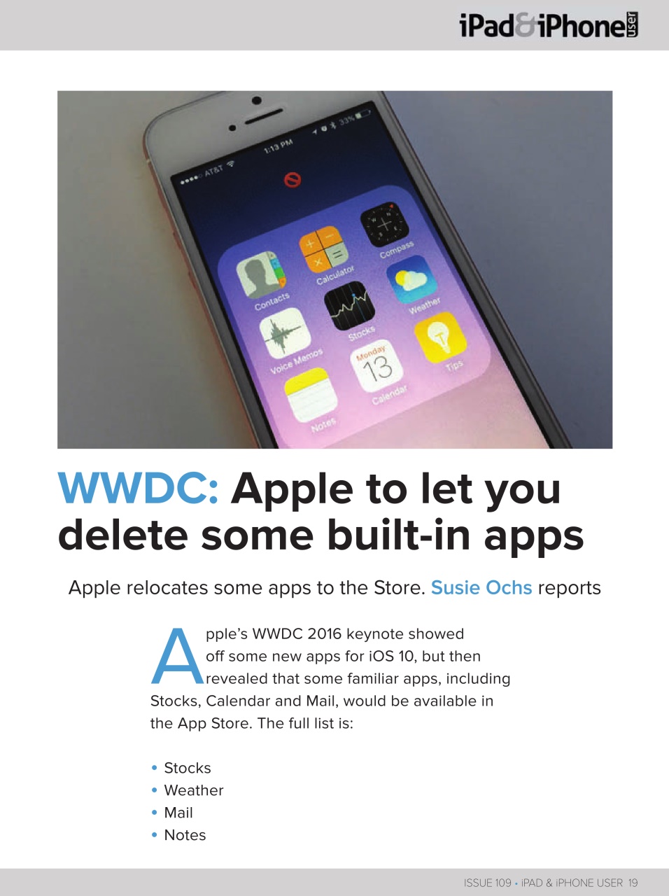iPad and iPhone User Preview Pages