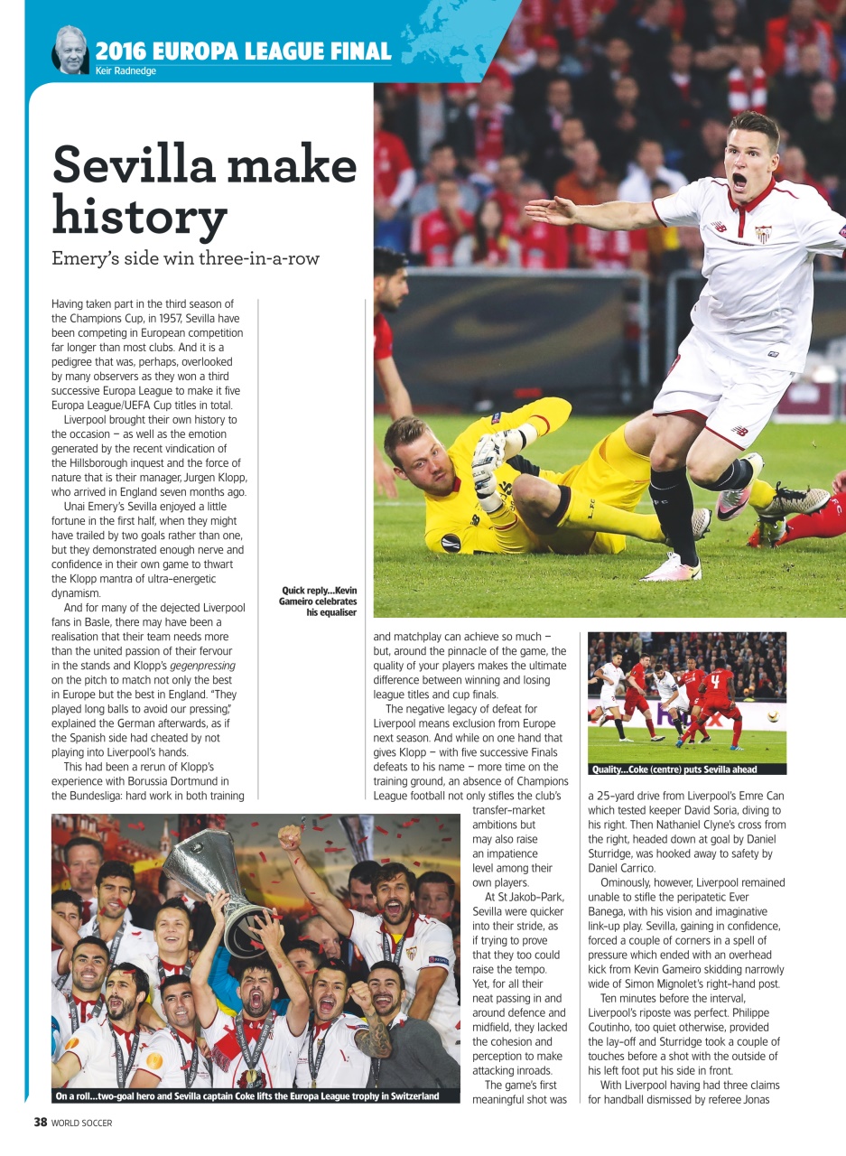 World Soccer Preview Pages
